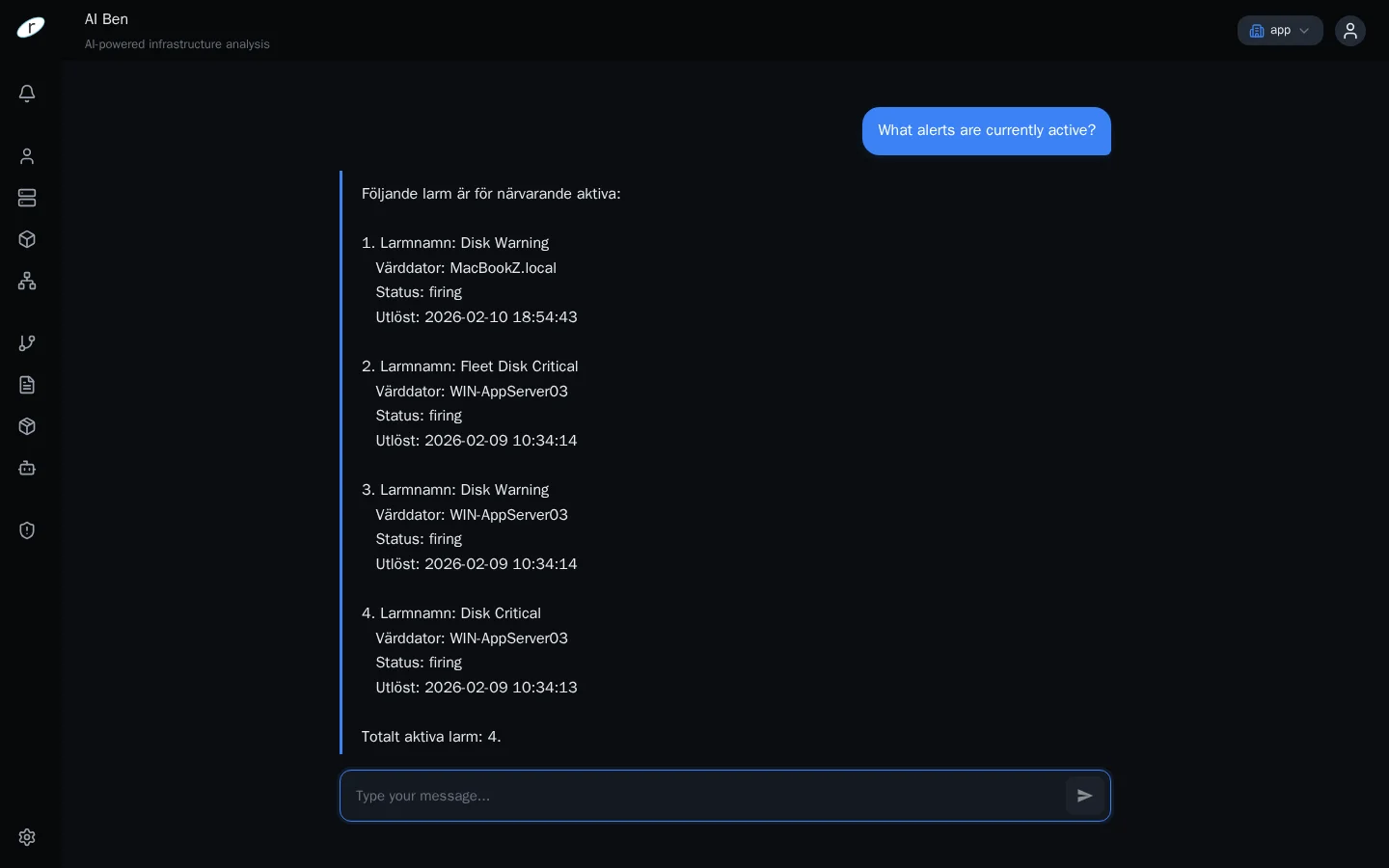 Ask the AI